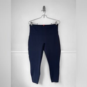 Spanx Black Ponte Ankle Leggings